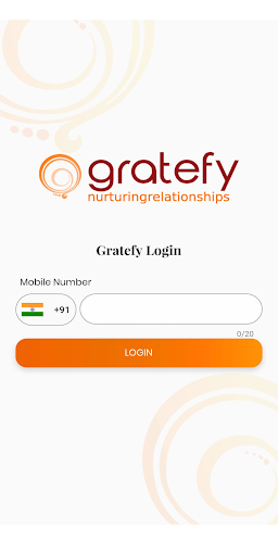 Android application Gratefy screenshort