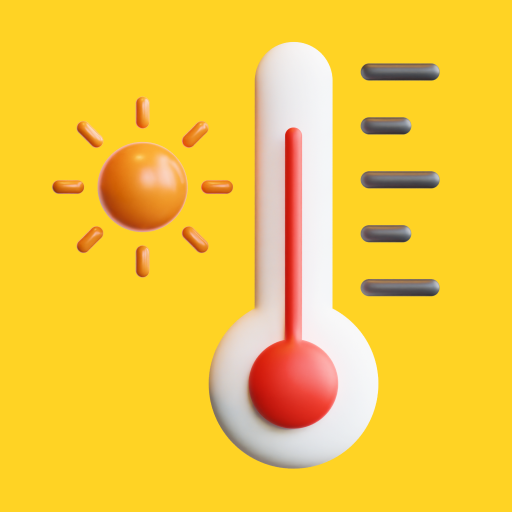 Room Temperature Thermometer Logo