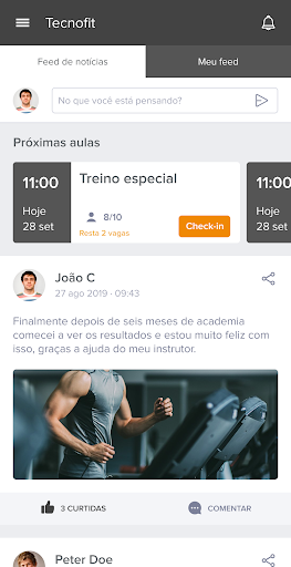 Android application 1UP screenshort