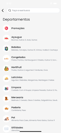 Supermercado Oliveira Screen 2