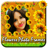Flowers photo frames Animated icon