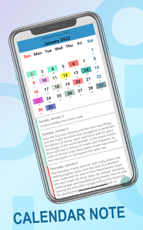 Calendar Notes PRO - 1.0.20 - (Android)