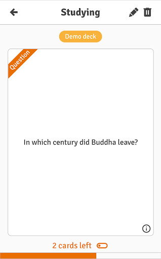 SwipeCards Screen 2