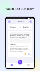 1 Translate & Chat Translator
