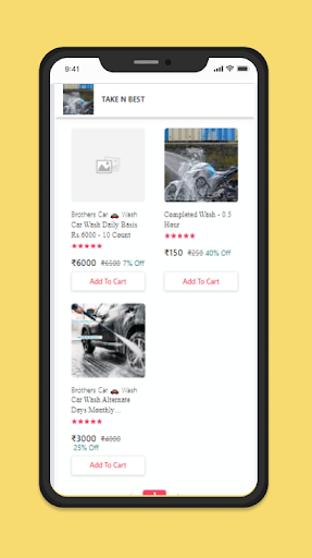 Fast Car Wash Screen 2