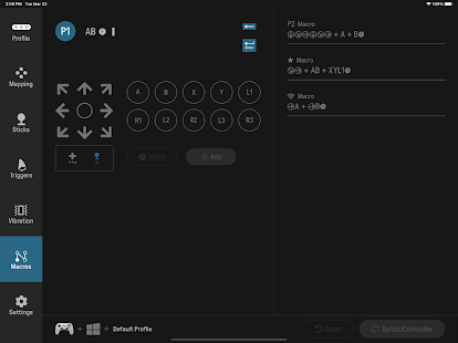 8BitDo Ultimate Software Screenshot