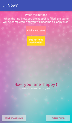 Are YOU Happy Now? Screen 2