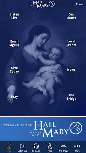 Android application Hail Mary Media screenshort