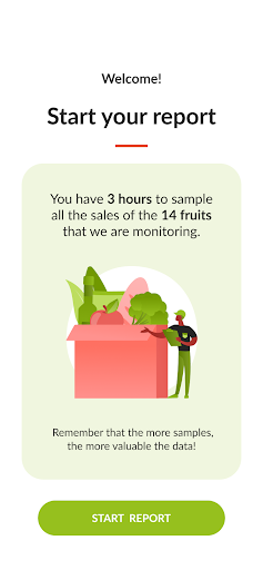 Android application Fructus Collector screenshort