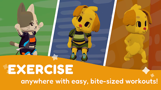 Android application Fitment: Cozy Fitness Game screenshort