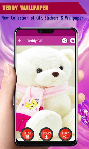 Teddy Gif Stickers Screen 3