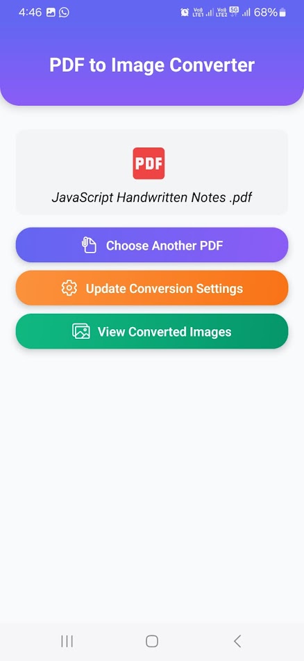 #9. PDF2Pic (Android) Av: Pritam Ramteke