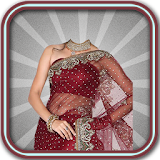 Indian Saree Photo Suit icon