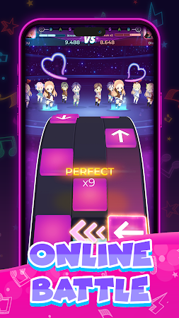 Game screenshot Magic Beat: Аниме Танец Дуэт mod apk
