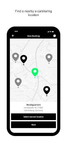 deer e-carsharing Screenshot 3 - AppWisp.com