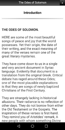 The Odes of Solomon Screen 3