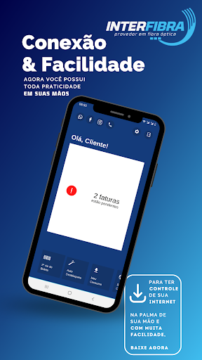 Android application Inter Fibra screenshort