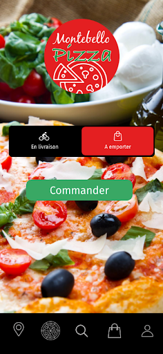 Android application Montebello Pizza screenshort