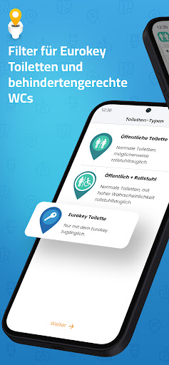 easyklo - Eurokey Toiletten WC screenshot 2