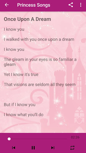 Princess Songs Screen 2