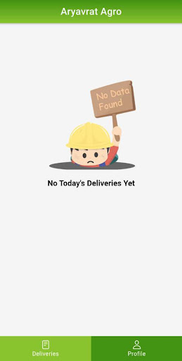 Avagro Driver App Screen 2