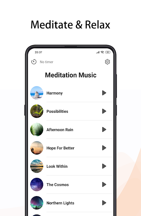 瞑想音楽プロ - 瞑想アプリ、ヨガ 音楽、ヨガ瞑想のおすすめ画像1