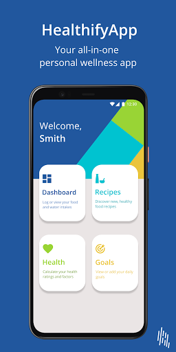 Android application HealthifyApp: Health Companion screenshort