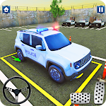 Cover Image of Unduh Real Police Car Parking Challenge Game 2020 0.1 APK