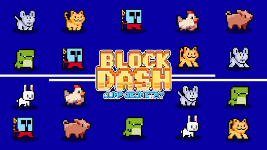 Captura de Pantalla 13 Block Dash: Jump Geometry Lite android