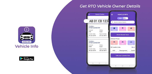RTO Vehicle Information cover