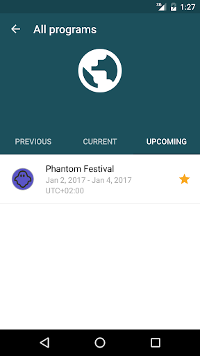 FestivApp Screen 3