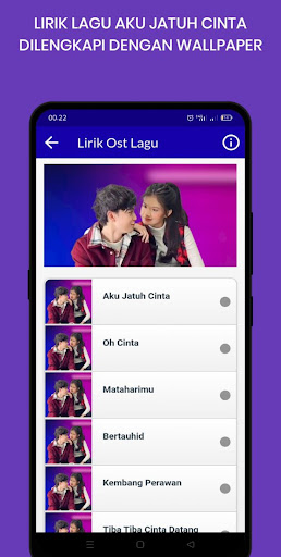 Lirik Lagu Aku Jatuh Cinta Screenshot 3 - AppWisp.com