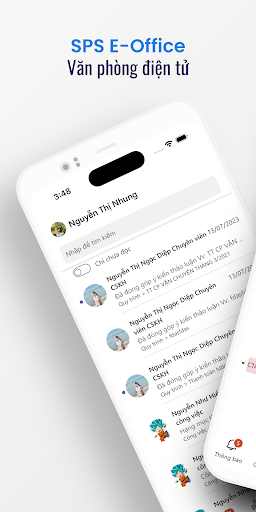 Android application SPS E-Office screenshort