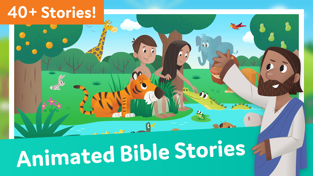 Bible App for Kids: Audio & Interactive Stories
