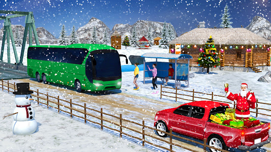 Offroad-Busfahren: Bus Spiele 26 APK screenshots 12