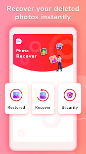 Recover & Restore Deleted Phot لقطة شاشة