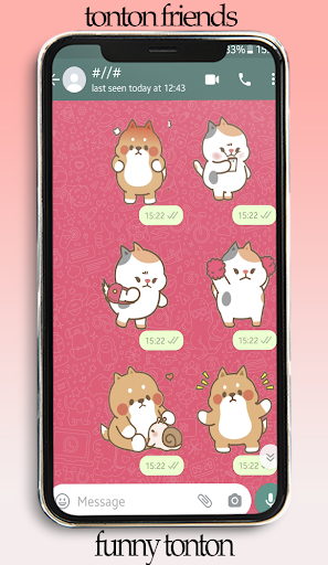 Tonton Animated Stickers for WhatsApp