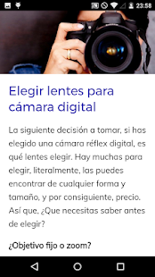 Curso de Fotografía Digital Screenshot