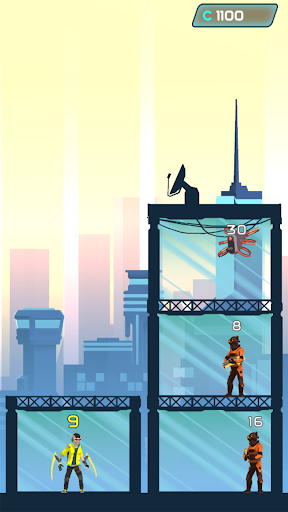 Android application Cyberpunk Edge: Tower War TD screenshort