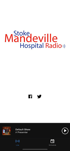 Android application Stoke Mandeville HospitalRadio screenshort