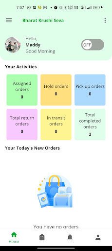 Delivery Partner BKS Screen 3
