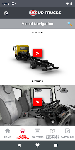 UD Trucks Owner’s Manual Screen 2