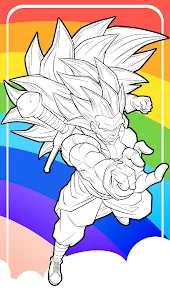 Dragon Ball Goku Colorear