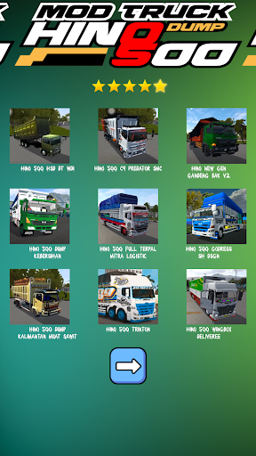 Mod Truck Hina 500 Dump Screen 2