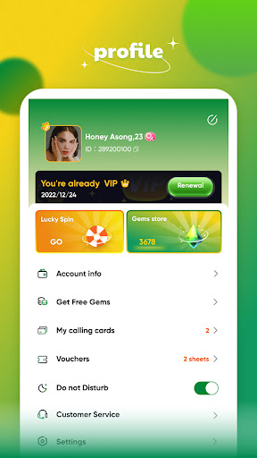 CatchUp Screen 2