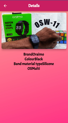 Oraimo tempo W2 guide Screen 2