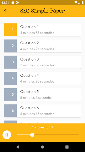 Educate.ie French Exam Audio Screen 2