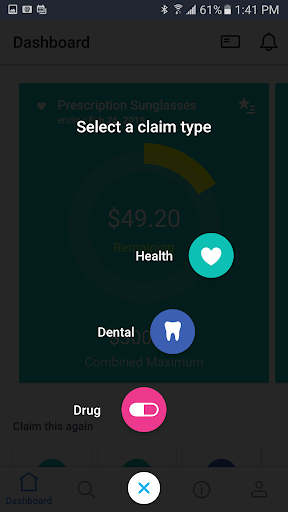 My Health Benefits Screen 3