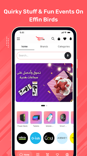 Android application ZMC Shop screenshort