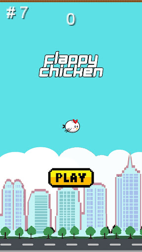 Android application Flappy Chicken screenshort